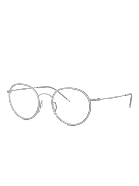 Ochelari de soare Giorgio Armani argintiu