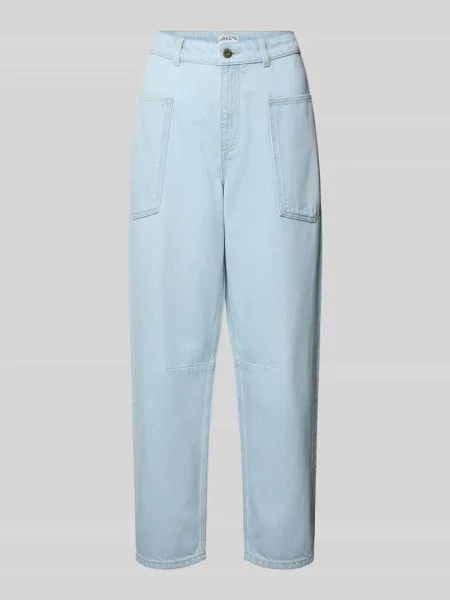 Jeansy o kroju barrel fit z nakładanymi Jake*s Casual