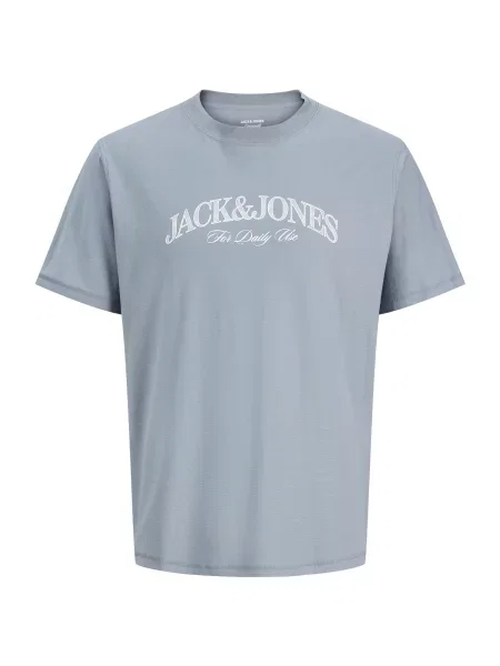 Jack & Jones Plus Majica JORCASSIS opal bela