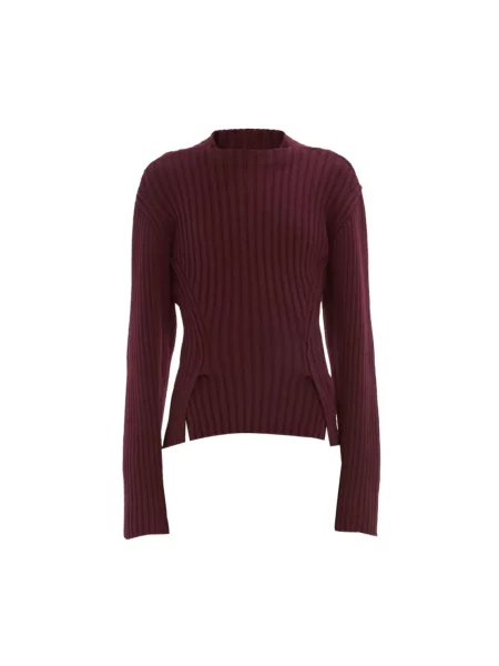 Sweter Victoria Beckham fioletowy
