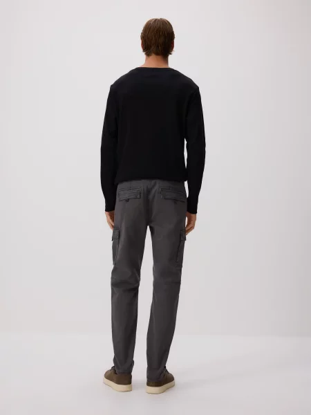 Брюки карго Reserved серые