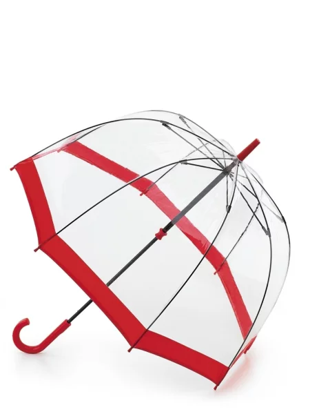 Fulton Umbrellas Парасолька-тростина Полівінілхлорид ПВХ червоний