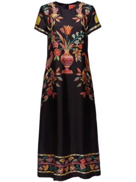Rochie midi La Doublej cu imagine