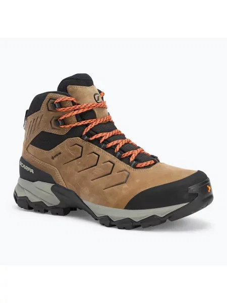 Încălțăminte de trekking pentru bărbați SCARPA Moraine Mid Pro Gtx fossil brown maro