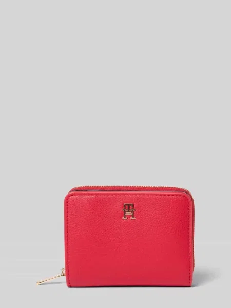 Portfel Tommy Hilfiger czerwony