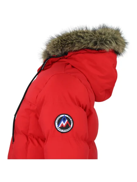 Geacă parka Peak Mountain roșu