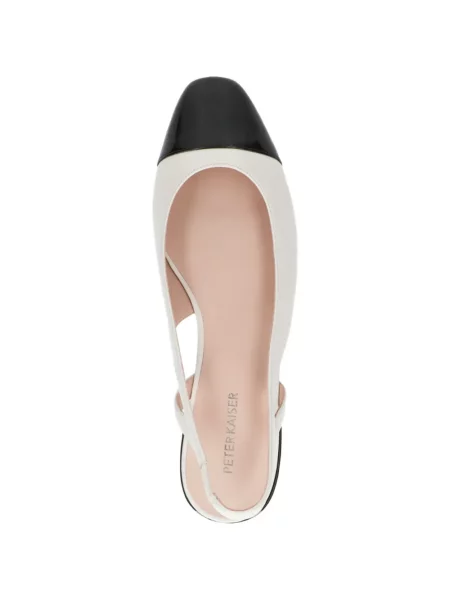 Pantofi cu toc Peter Kaiser din piele slingback