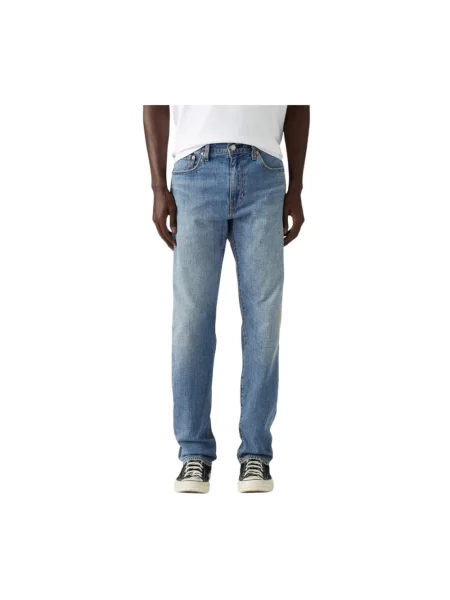 Levi's jeansy TAPER niebieski
