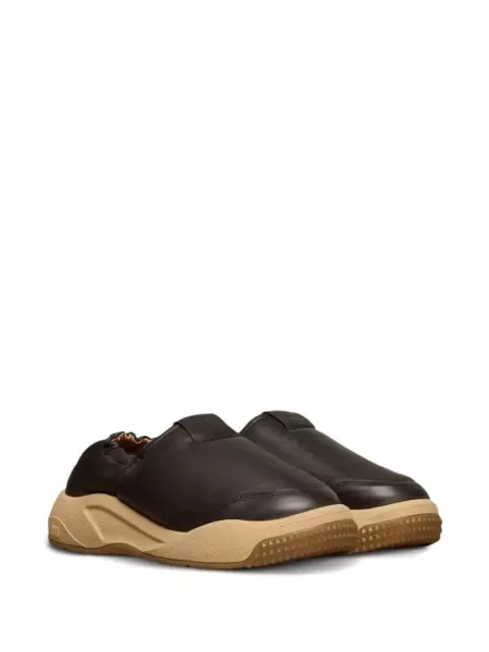 Sneakersy Ami Paris brązowe