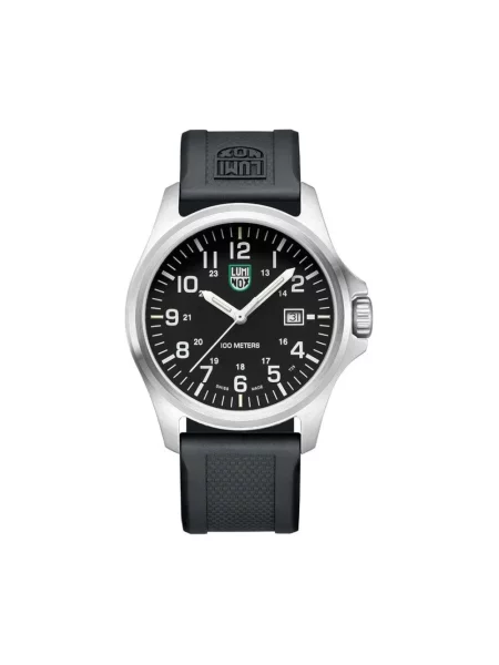 Lniany zegarek Luminox szary