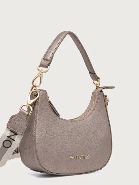 Kabelka Valentino Bags z ekologickej kože béžová