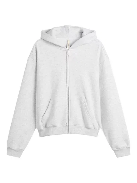 Bluza z kapturem Skims polarowa klasyczna szara