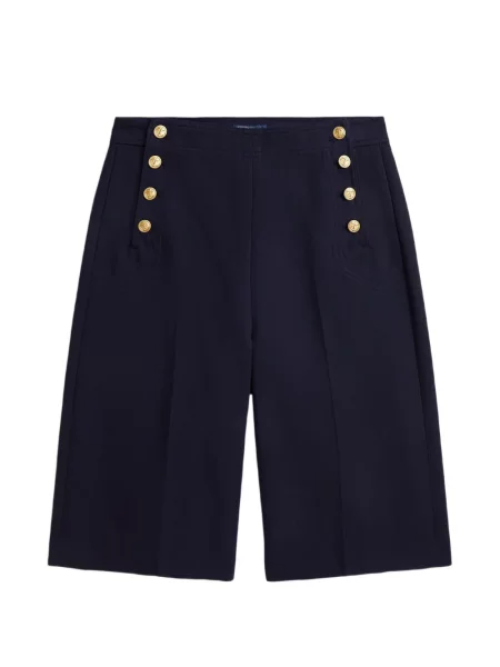 Gulerat cămașă Polo Ralph Lauren cu broderie din poplin gri