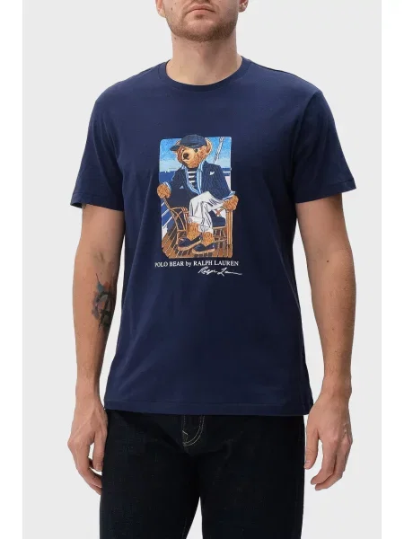 Футболка Polo Ralph Lauren синяя