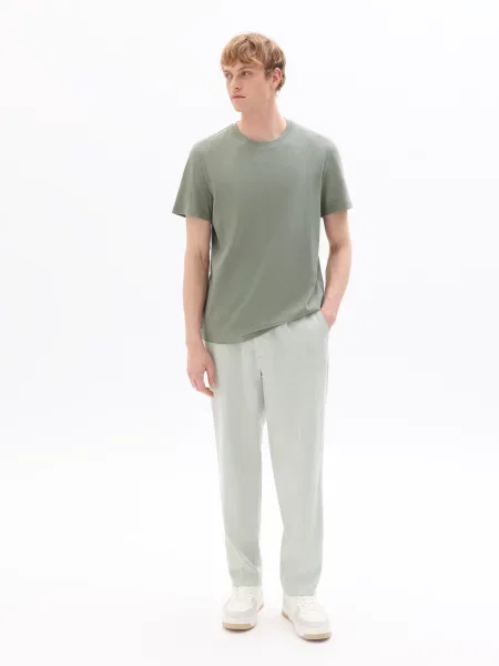 Pantaloni Celio verde