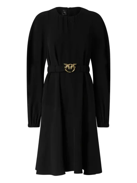 Sukienka midi Pinko do kolan garniturowa czarna