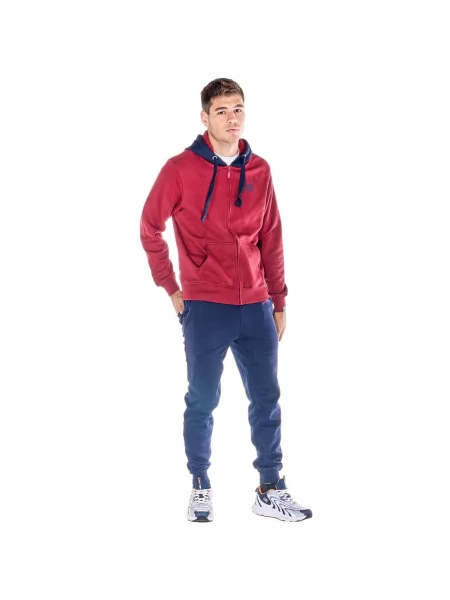 Costum Leone 1947 din fleece roșu