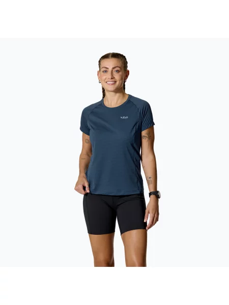 Дамска тениска Rab Sonic Tee tempest blue синьо