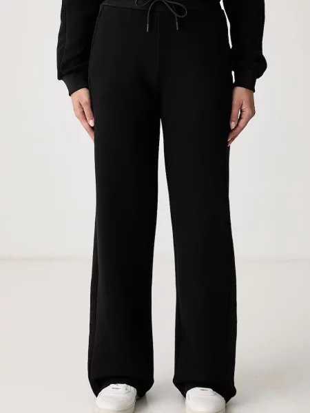 Guess pantaloni de trening pentru femei cu lyocell ELSA negru