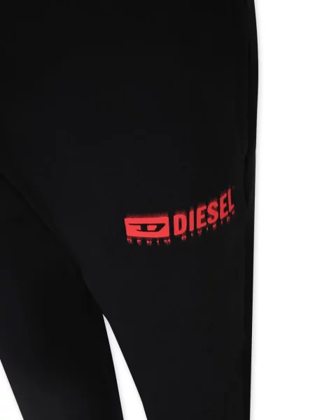 Spodnie dresowe dziecięce Diesel czarne