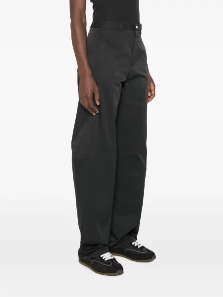 Cu centură pantaloni Herno negru