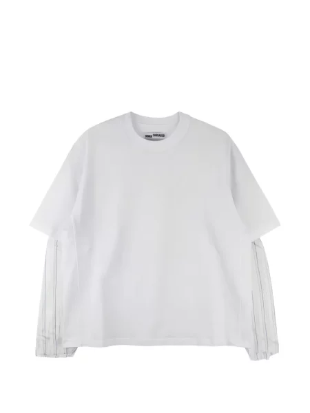 Tricou Sonia Carrasco cu dungi alb