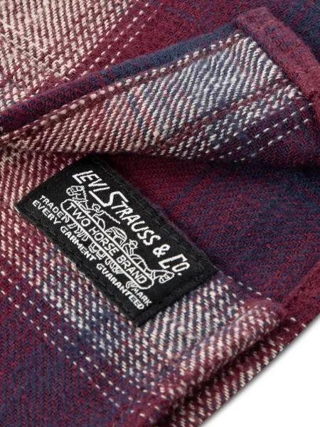 Levi's риза за деца от SHADOW PLAID SHIRT