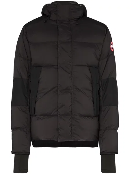 Geacă Canada Goose cu glugă negru