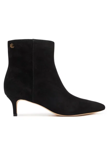 Μποτάκια LAUREN RALPH LAUREN μαύρο