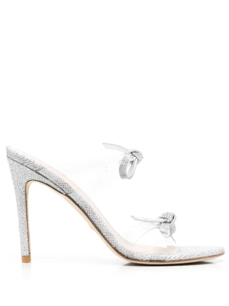 Sandale Stuart Weitzman cu funde argintiu