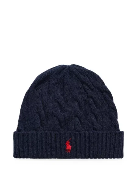 Căciulă Polo Ralph Lauren de lână roșu