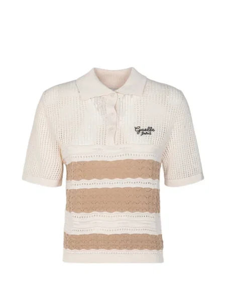 Tricou polo Gaelle tricotate