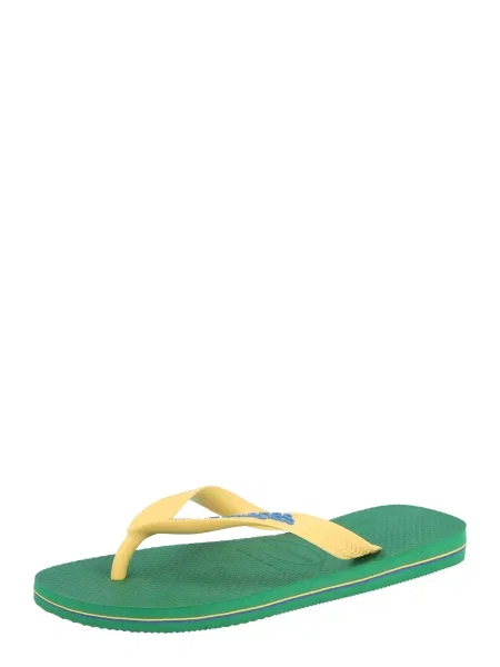 HAVAIANAS Flip-flops BRASIL / galben / verde albastru