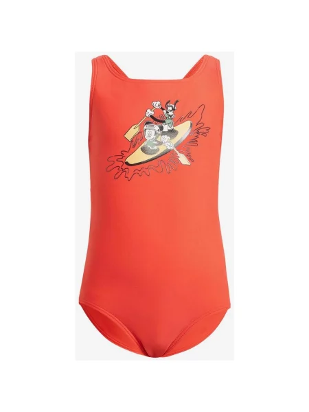 Strój kąpielowy dziewczęce adidas Mickey and Friends 92 czerwony