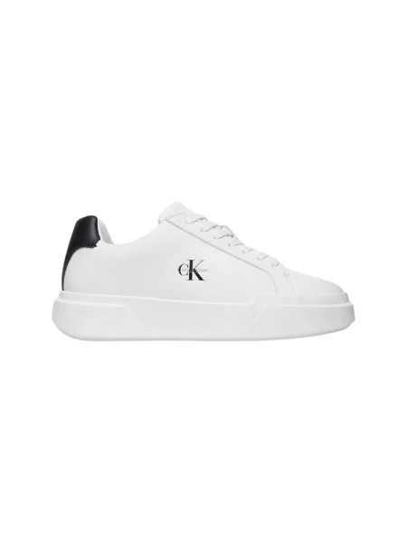 Pantofi Calvin Klein Jeans chunky alb
