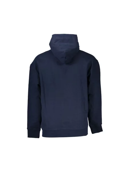 Bluza z kapturem Tommy Jeans niebieska