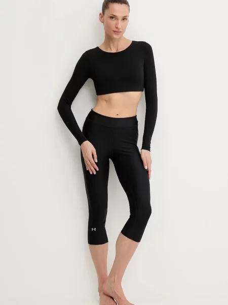 Лонгслів для йоги JOYINME Core Core.Crop.Top чорний