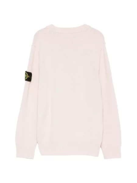 Sweter dziecięcy Stone Island różowy