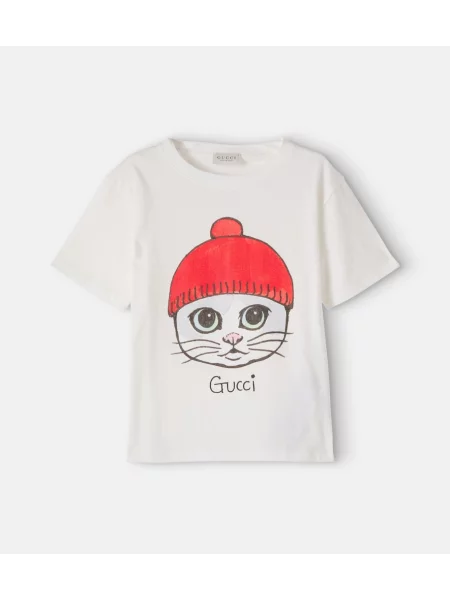 Gyerek póló Gucci fehér