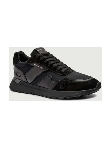 Michael Kors De piele sneakers MILES negru