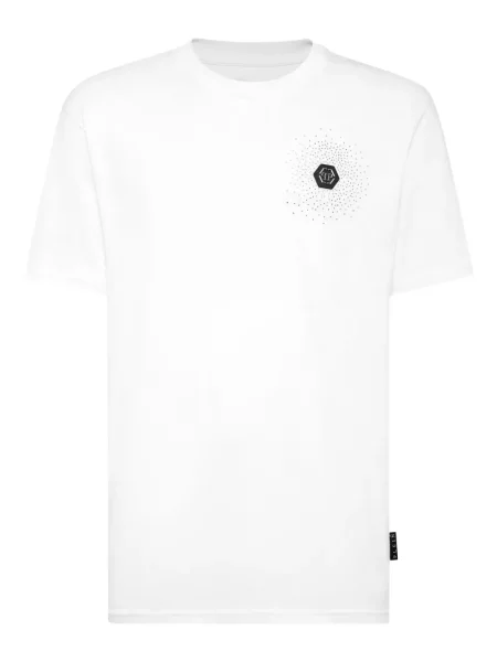 Tricou Philipp Plein alb