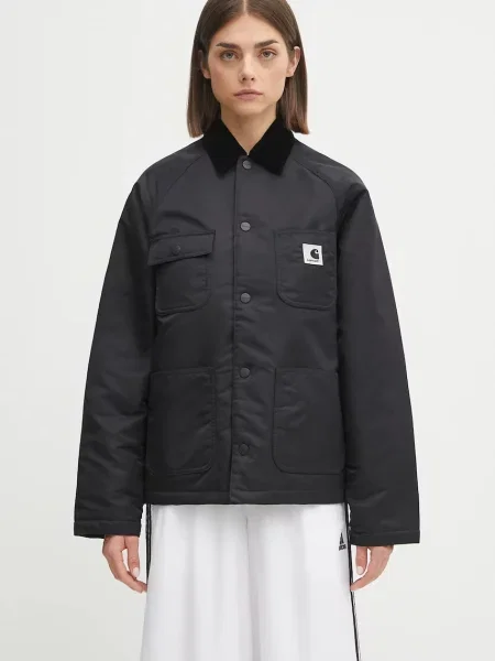 Carhartt WIP geacă W Alumni Chore de tranziție negru