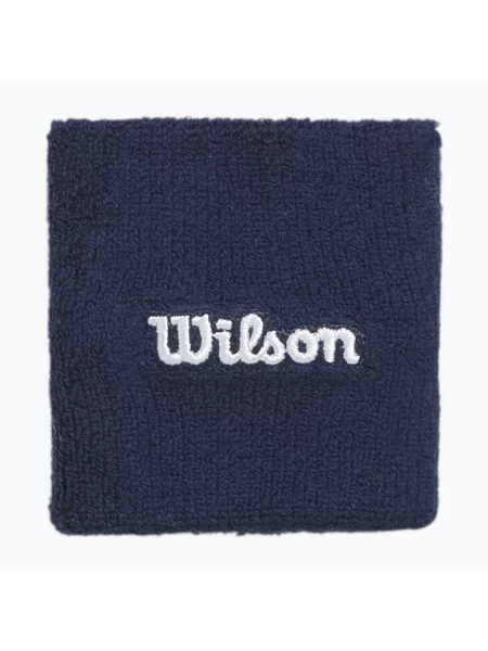 Класичний тенісний браслет Wilson темно-синій