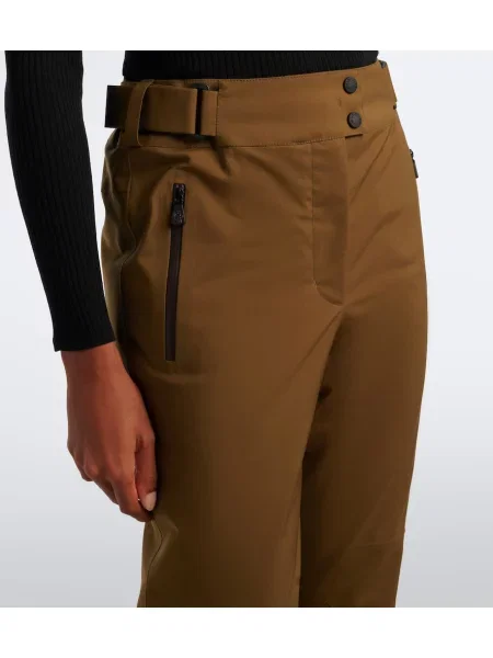 Pantaloni de schi Moncler Grenoble verde