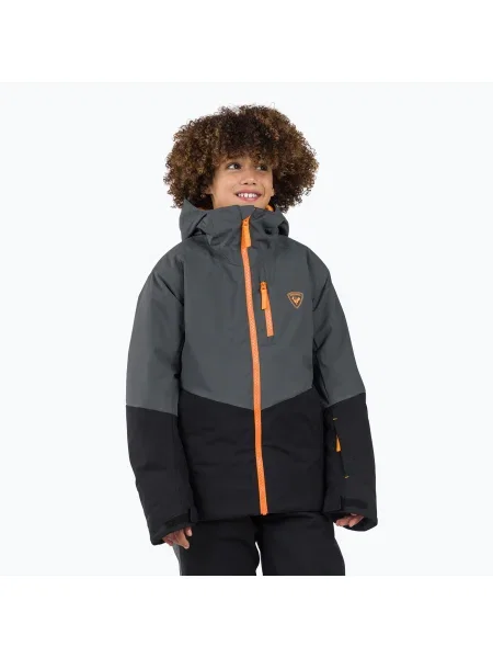 Gyerek sídzseki Rossignol Wispile black. Méret: 8 fekete
