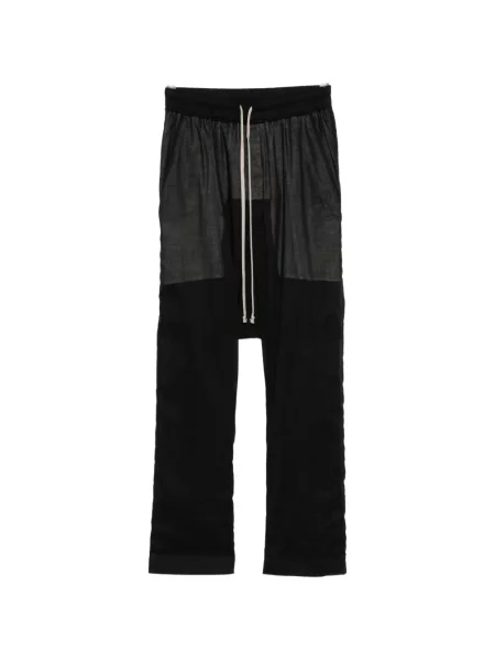 Șnur de strângere pantaloni Rick Owens negru