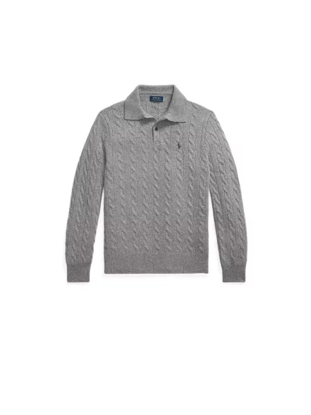 Sweter Polo Ralph Lauren szary