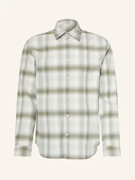 Arket Košile Bento Relaxed Fit khaki / krémová