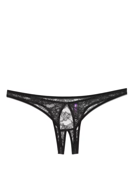 Chiloți tanga Maison Close negru
