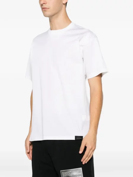 Tricou Low Brand cu decolteu rotund alb